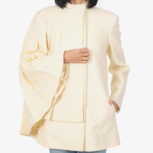 AUTHENTIC Gucci Cream Women's Cape Jacket